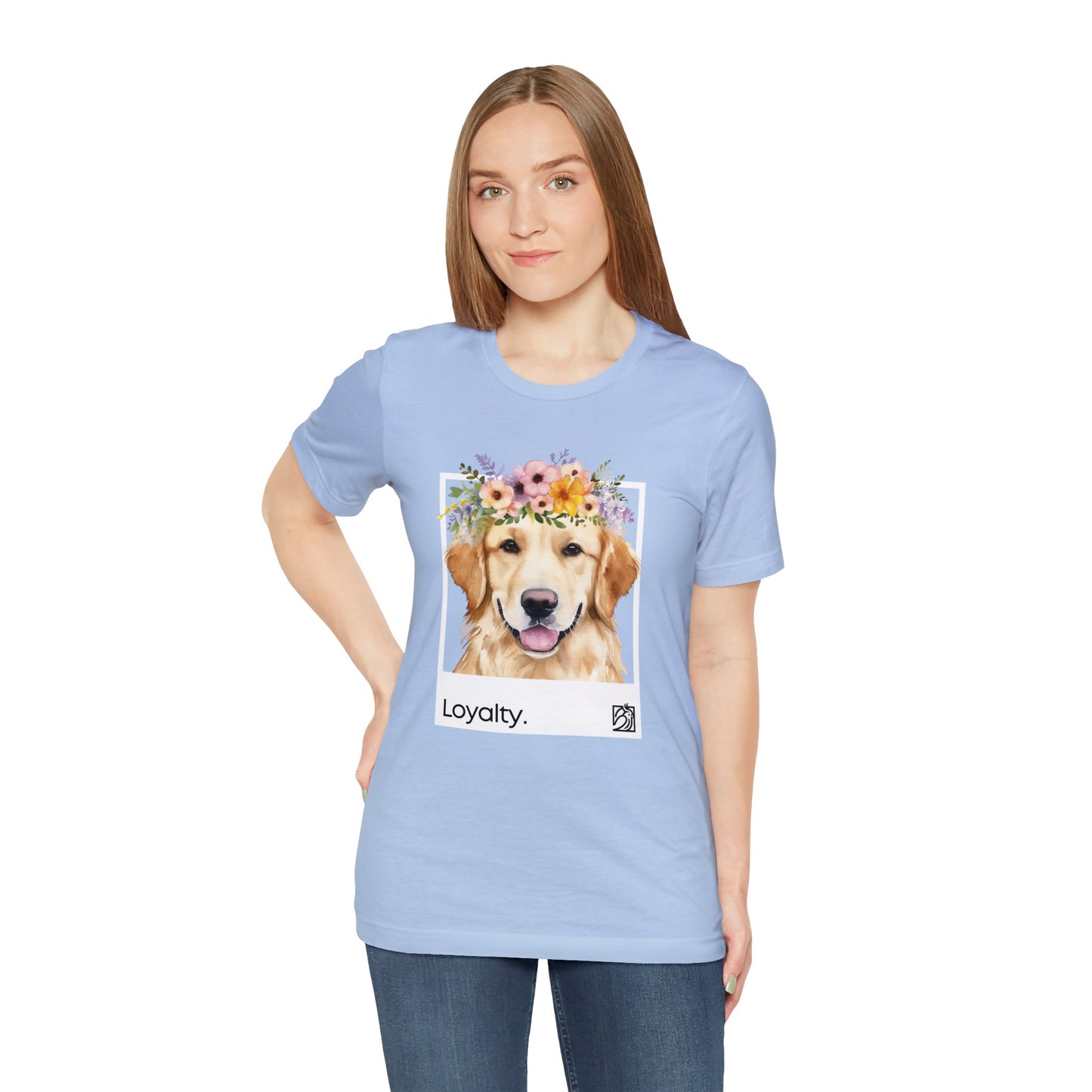 Loyalty Golden Retriever Unisex Tee