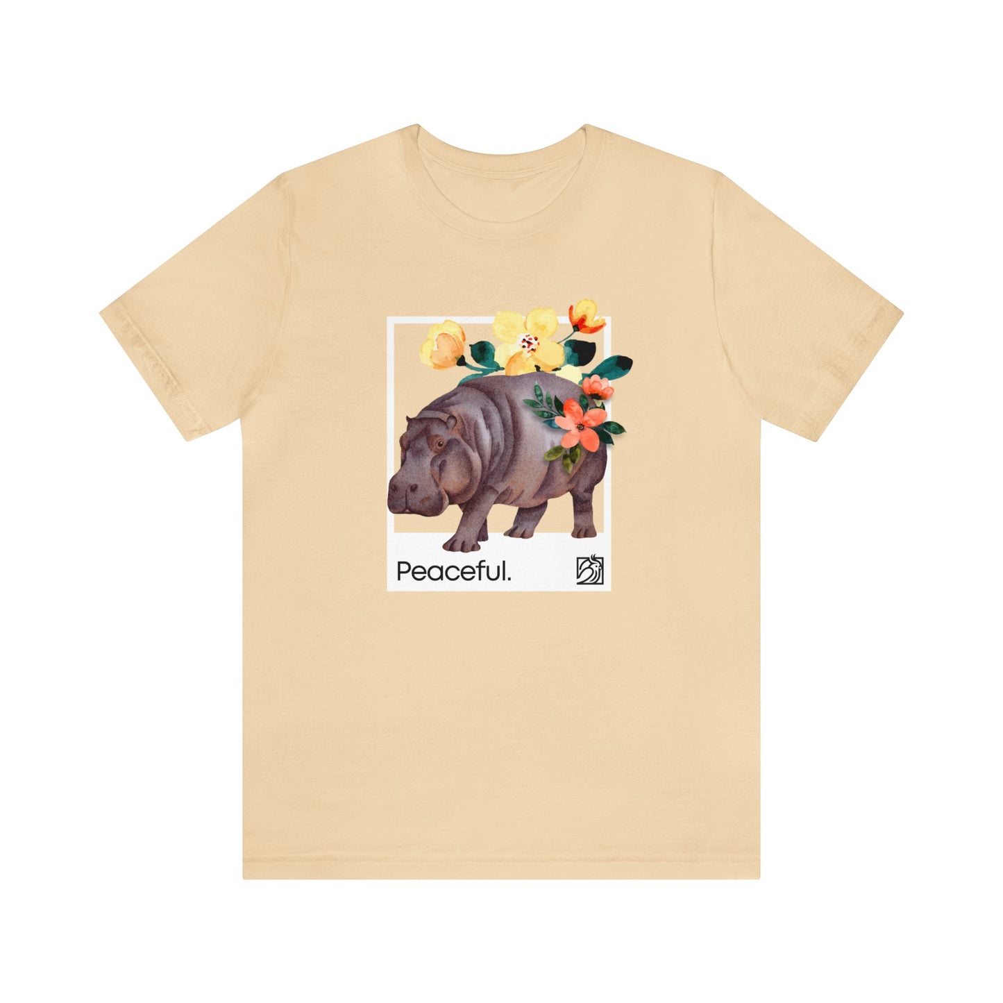 Peaceful Rhino Unisex Tee