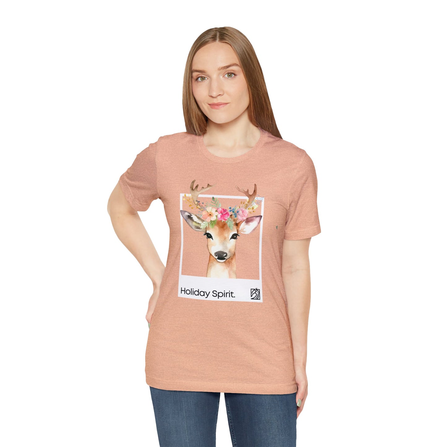 Holiday Reindeer Unisex Tee