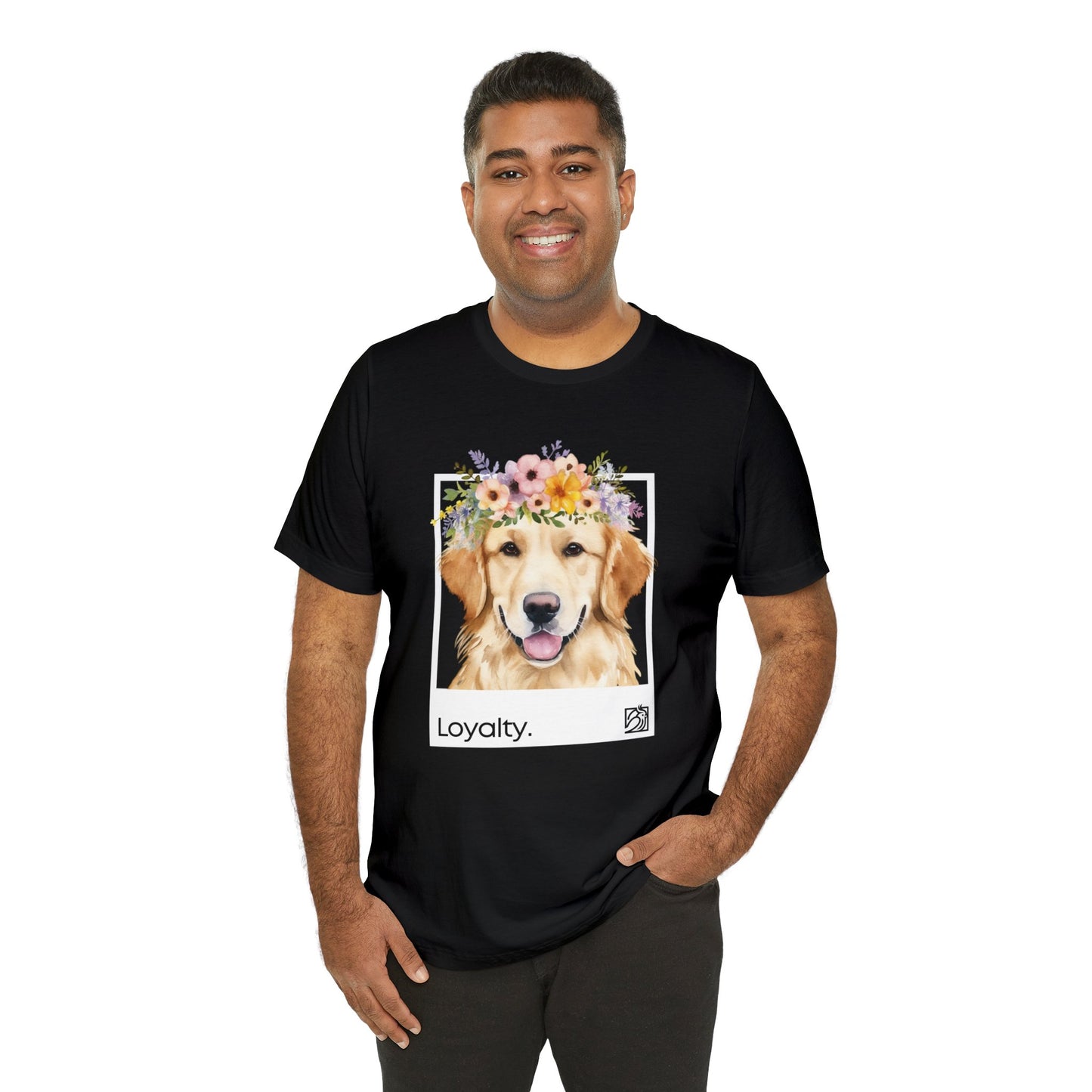 Loyalty Golden Retriever Unisex Tee