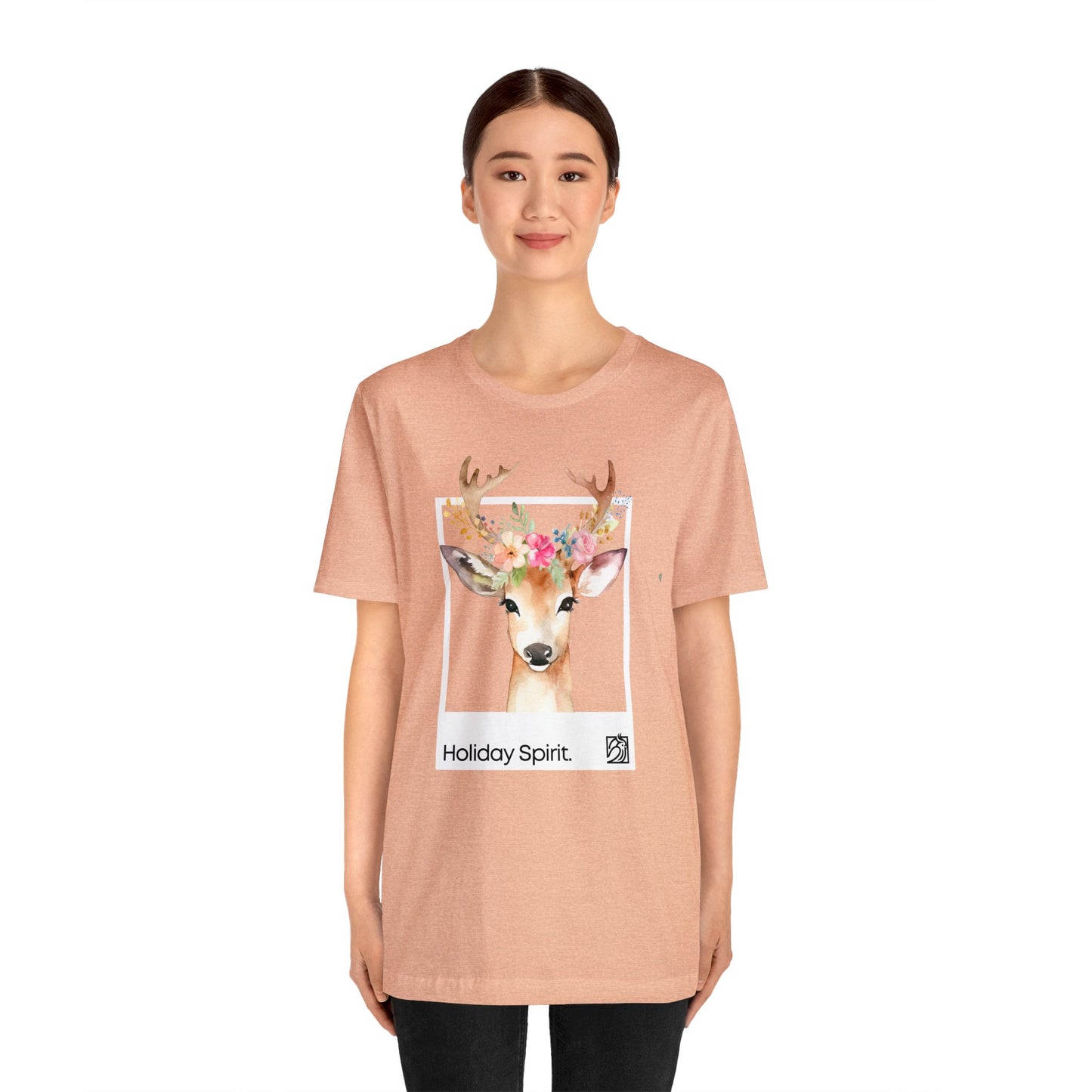 Holiday Reindeer Unisex Tee