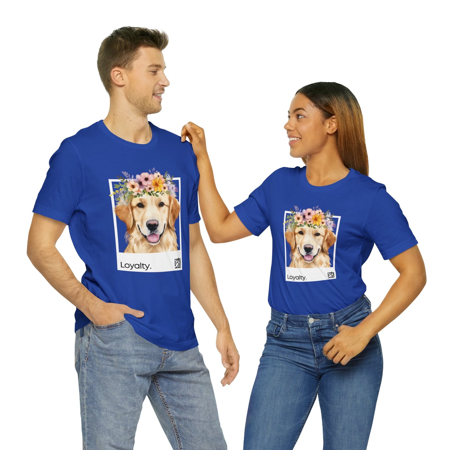 Loyalty Golden Retriever Unisex Tee