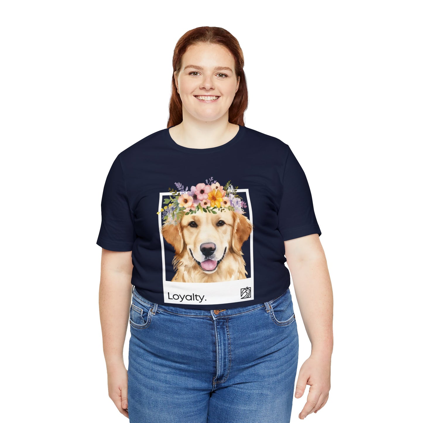 Loyalty Golden Retriever Unisex Tee