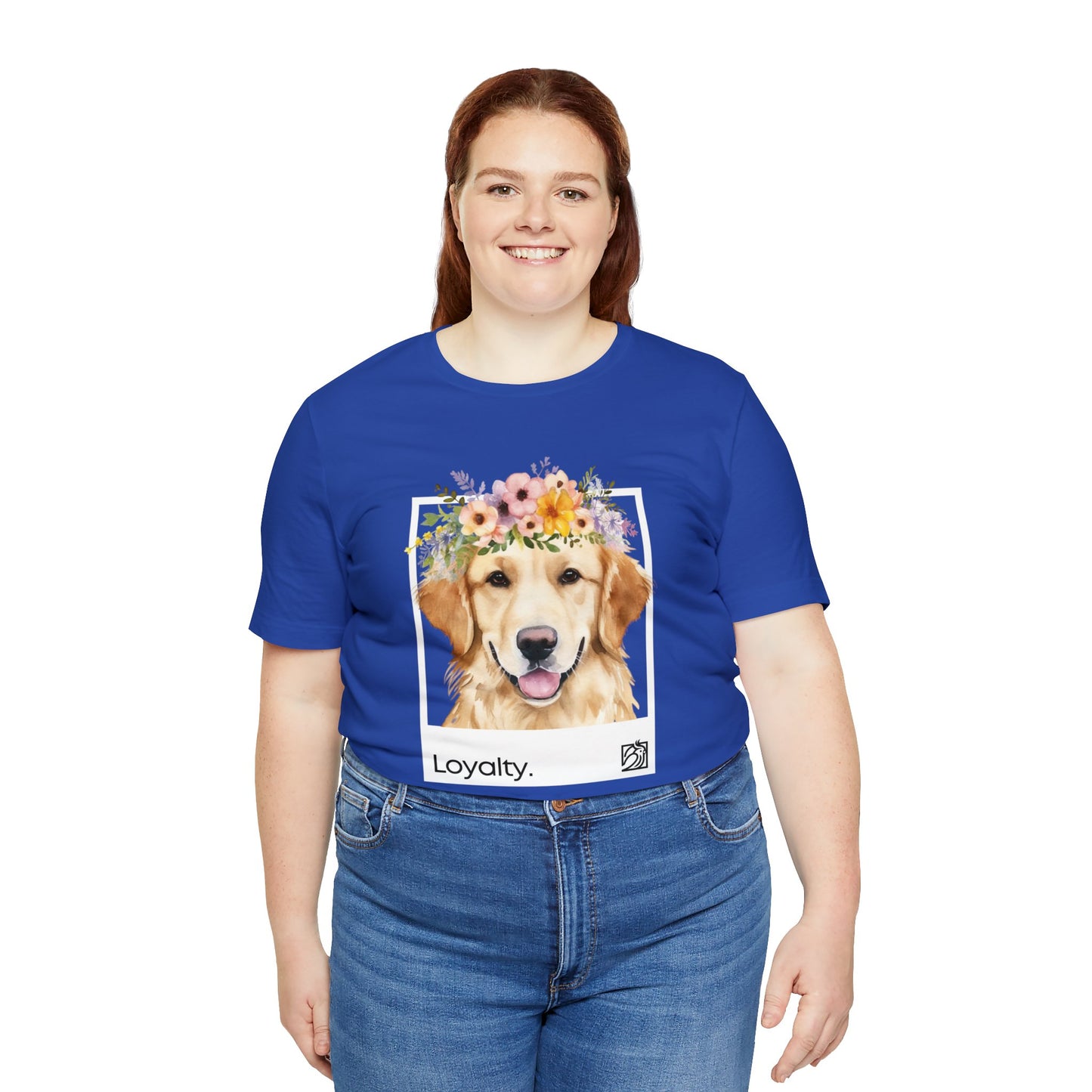 Loyalty Golden Retriever Unisex Tee