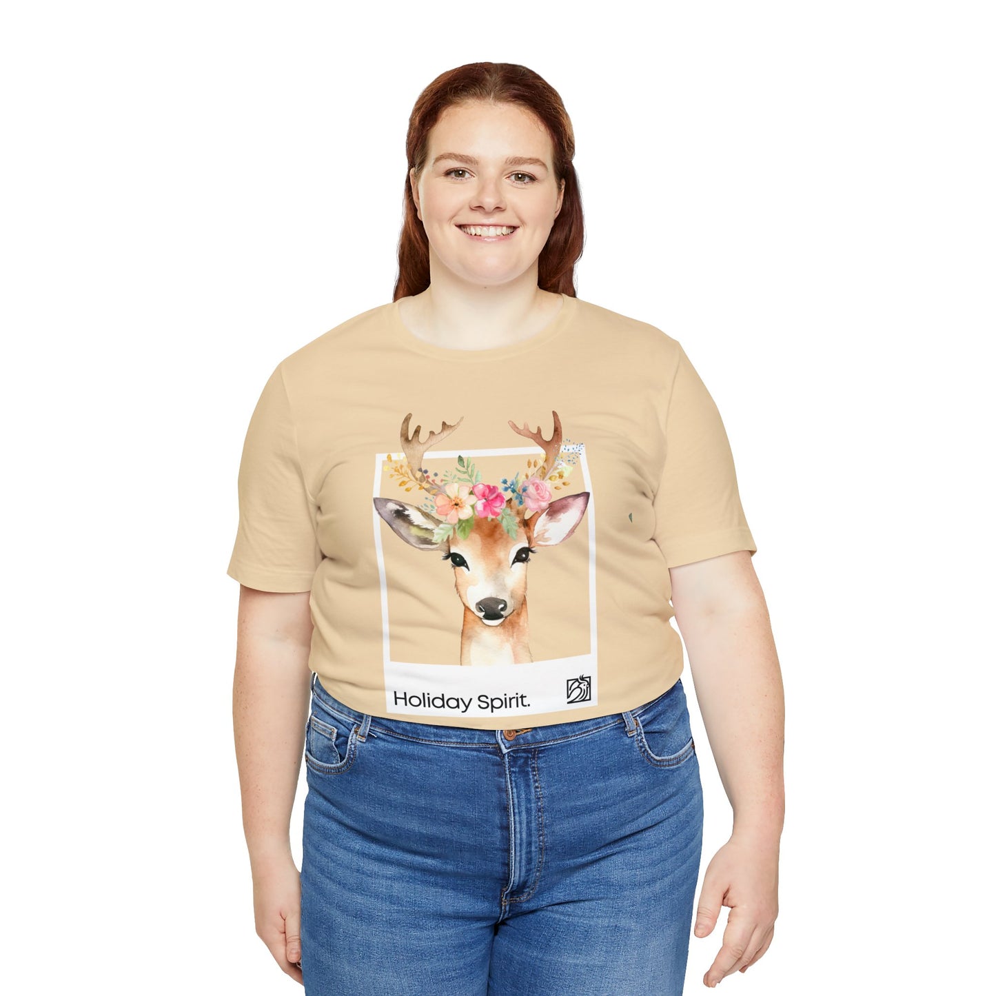 Holiday Reindeer Unisex Tee