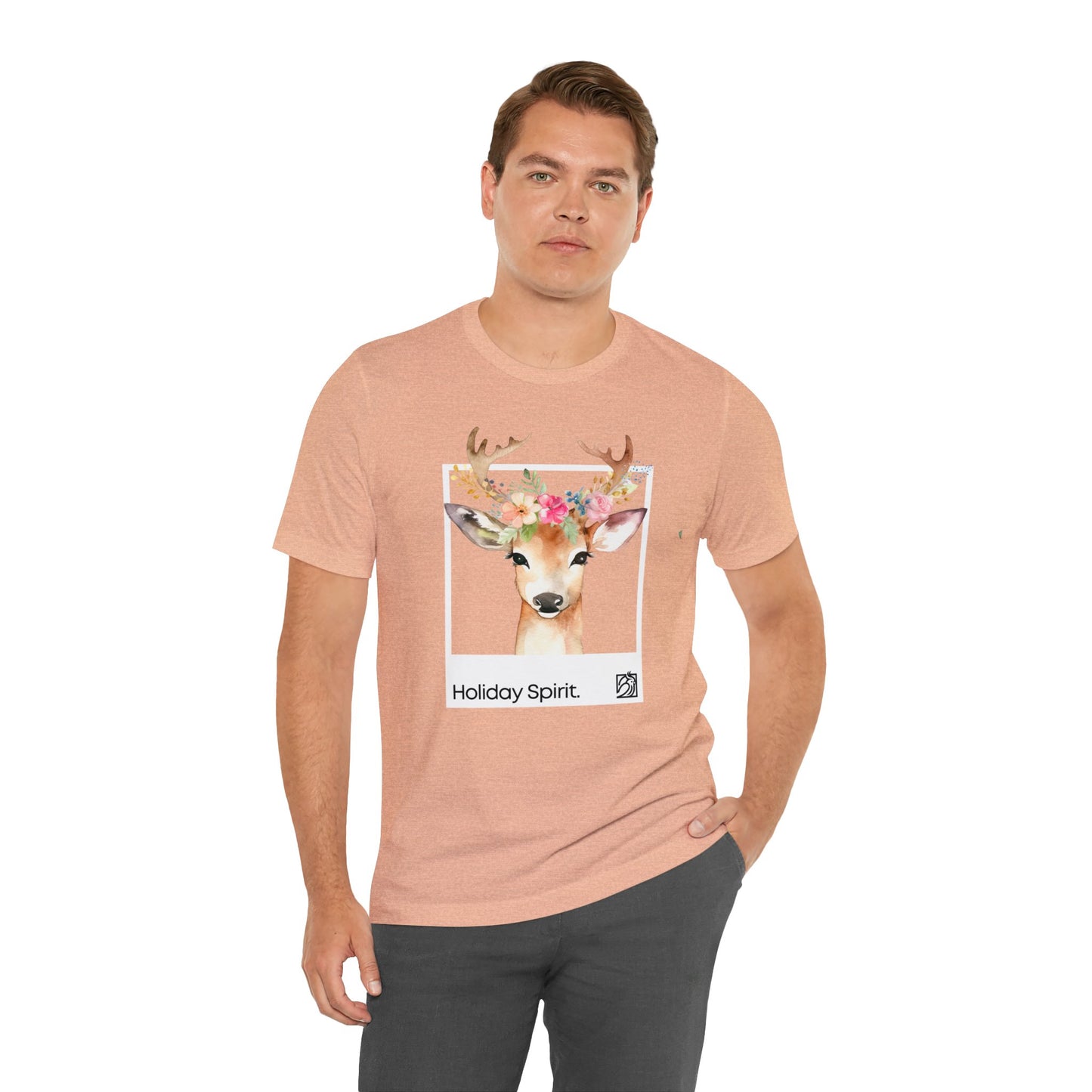 Holiday Reindeer Unisex Tee