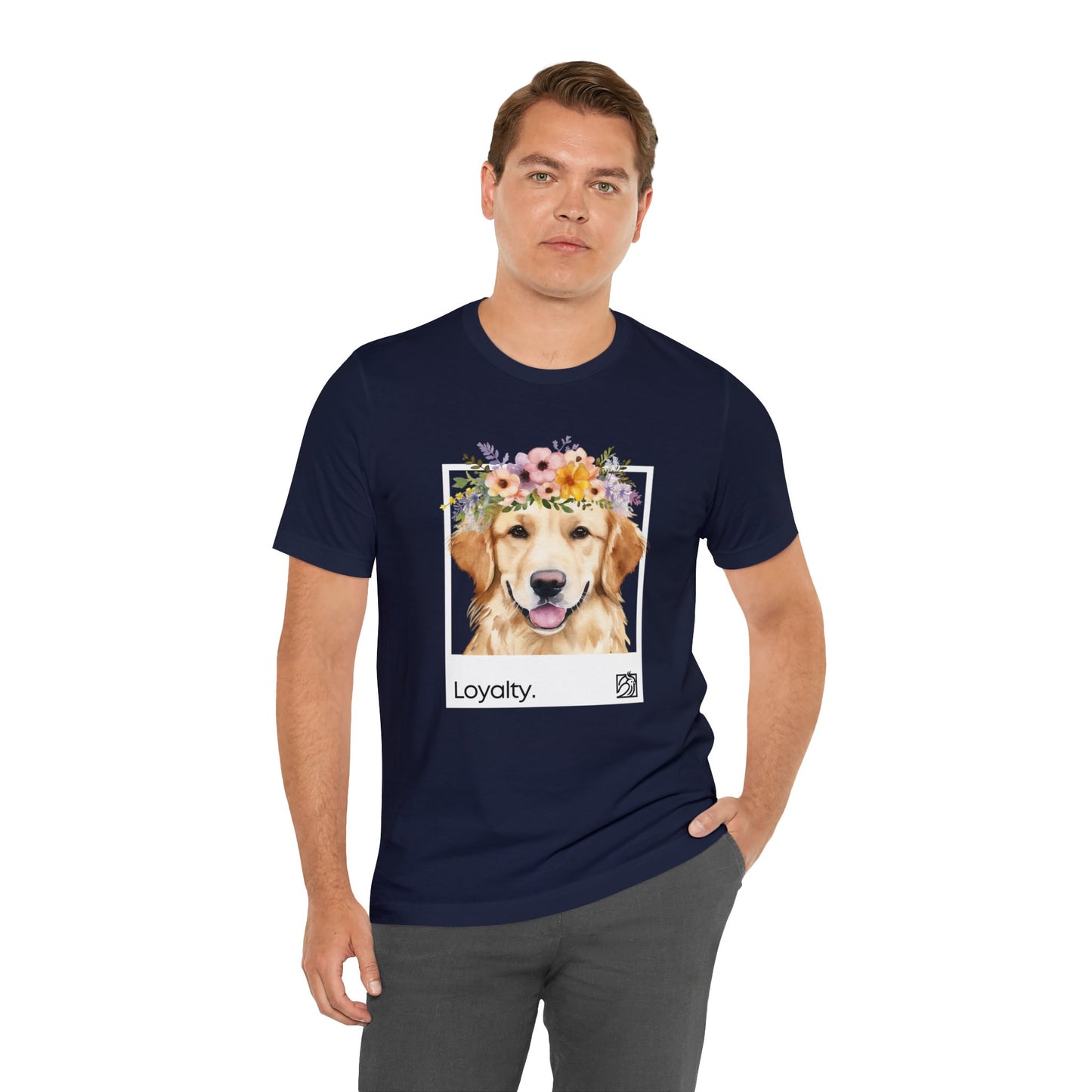 Loyalty Golden Retriever Unisex Tee