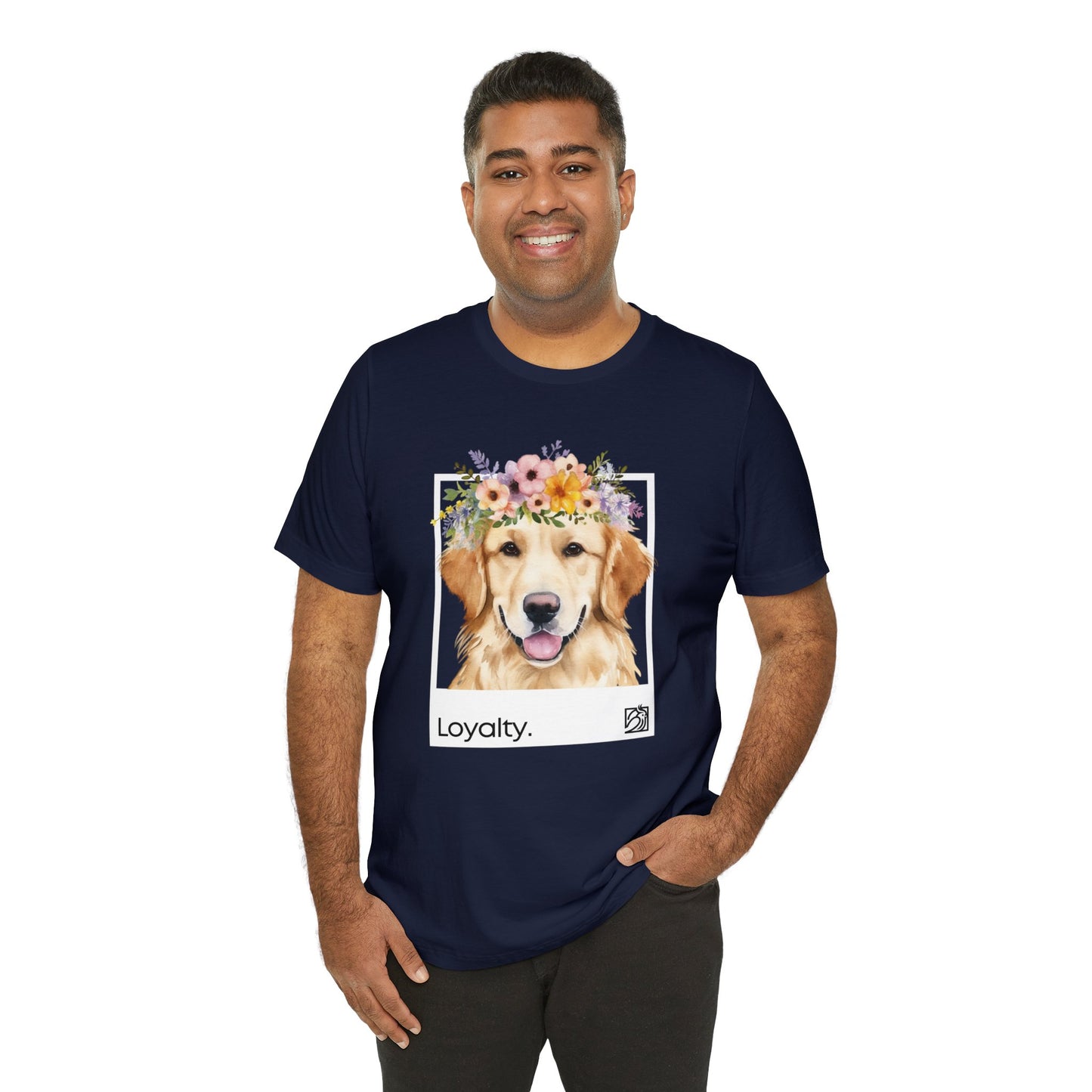Loyalty Golden Retriever Unisex Tee