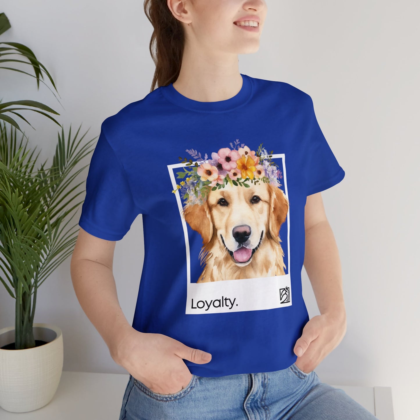 Loyalty Golden Retriever Unisex Tee