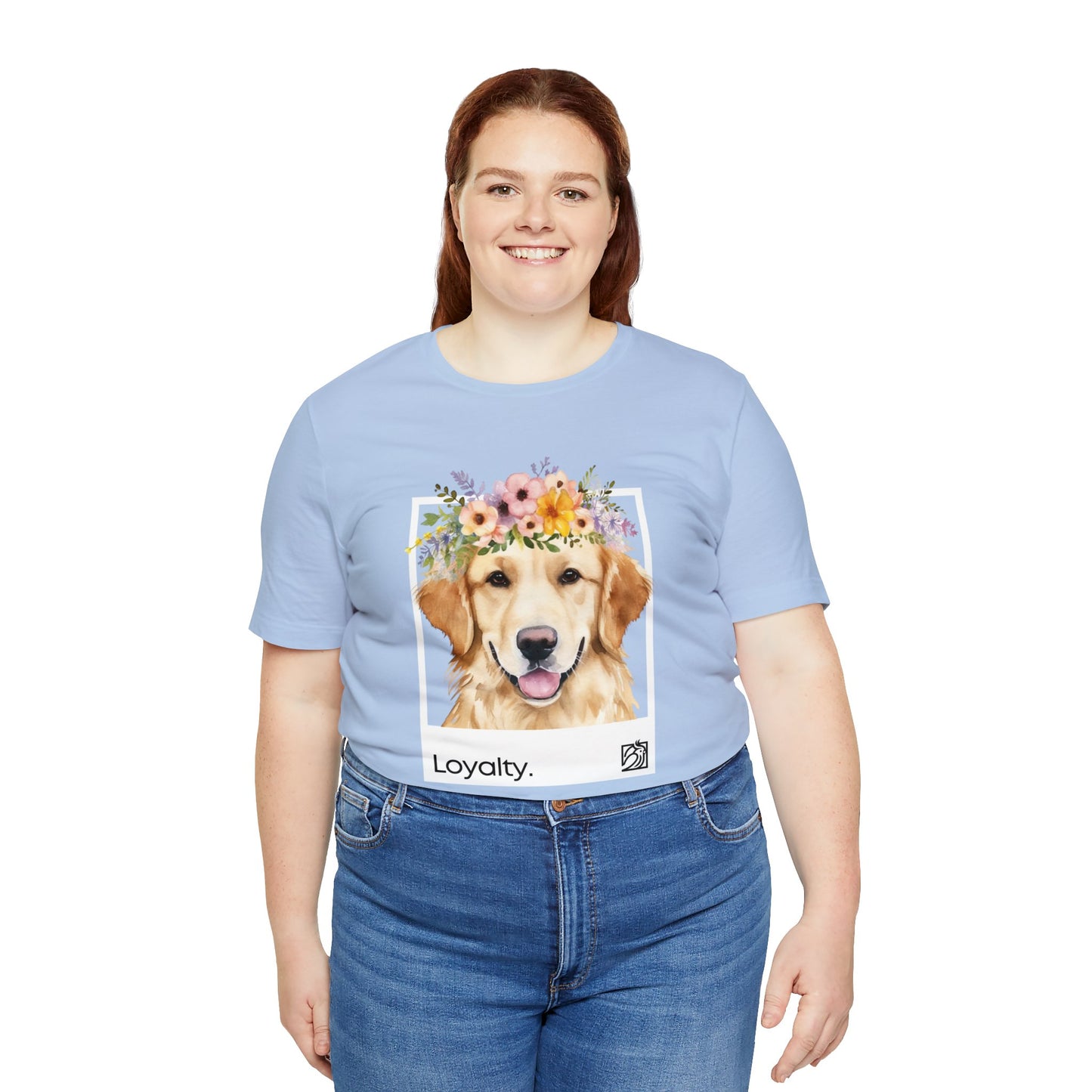 Loyalty Golden Retriever Unisex Tee