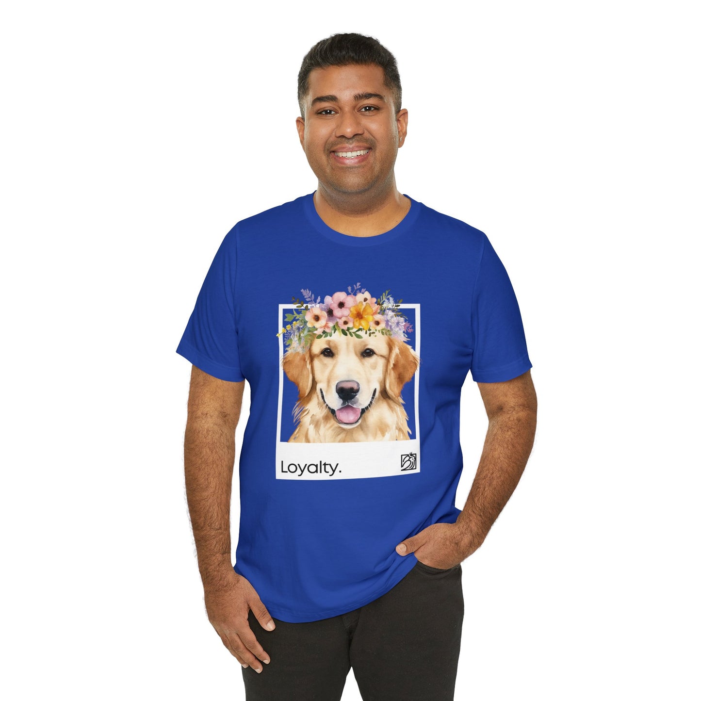 Loyalty Golden Retriever Unisex Tee