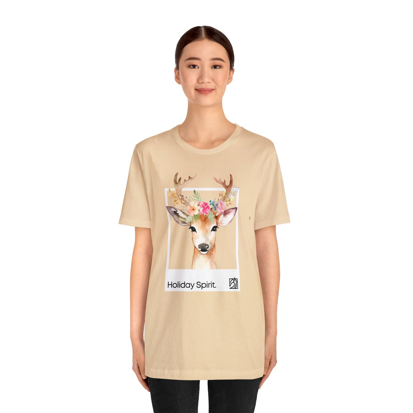 Holiday Reindeer Unisex Tee