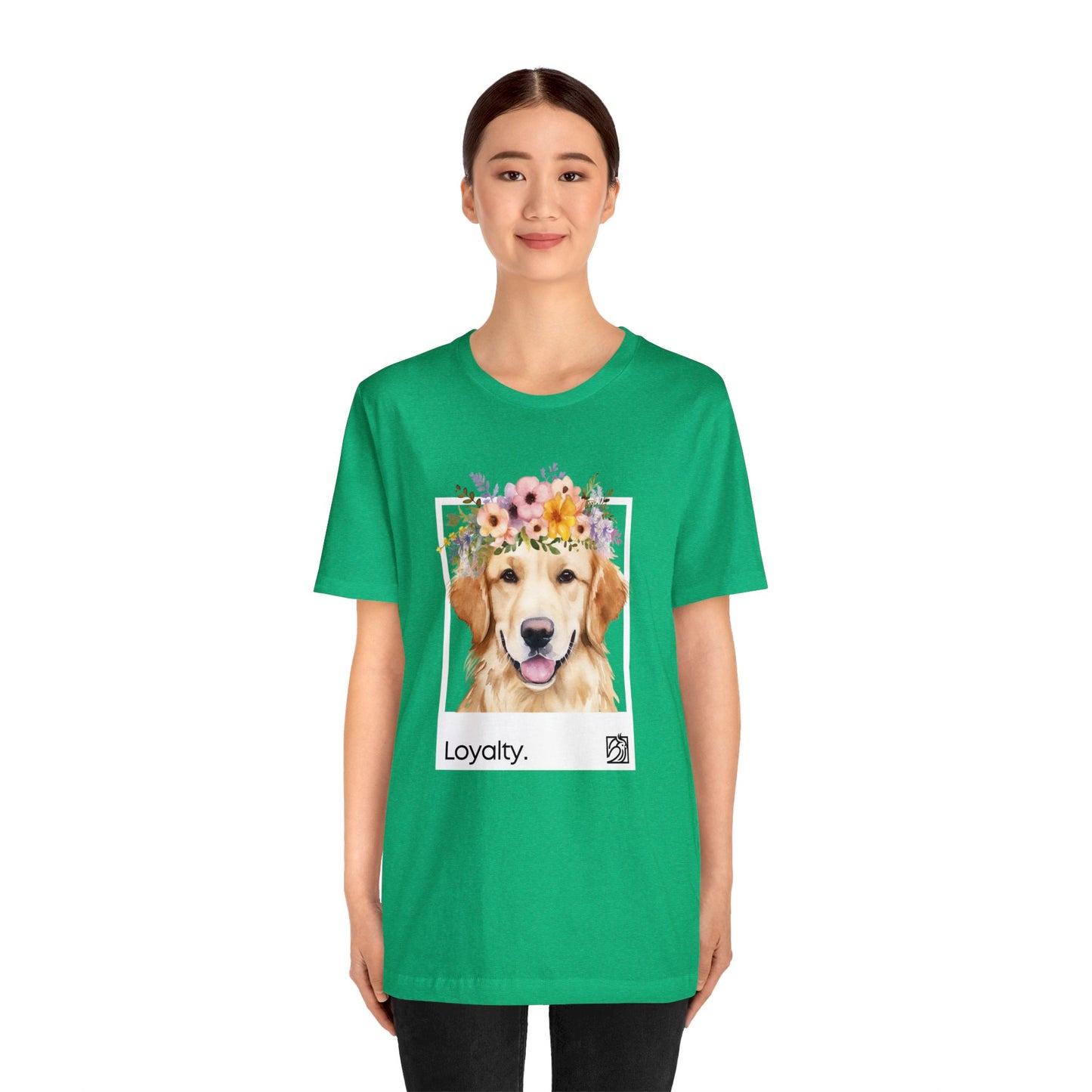 Loyalty Golden Retriever Unisex Tee
