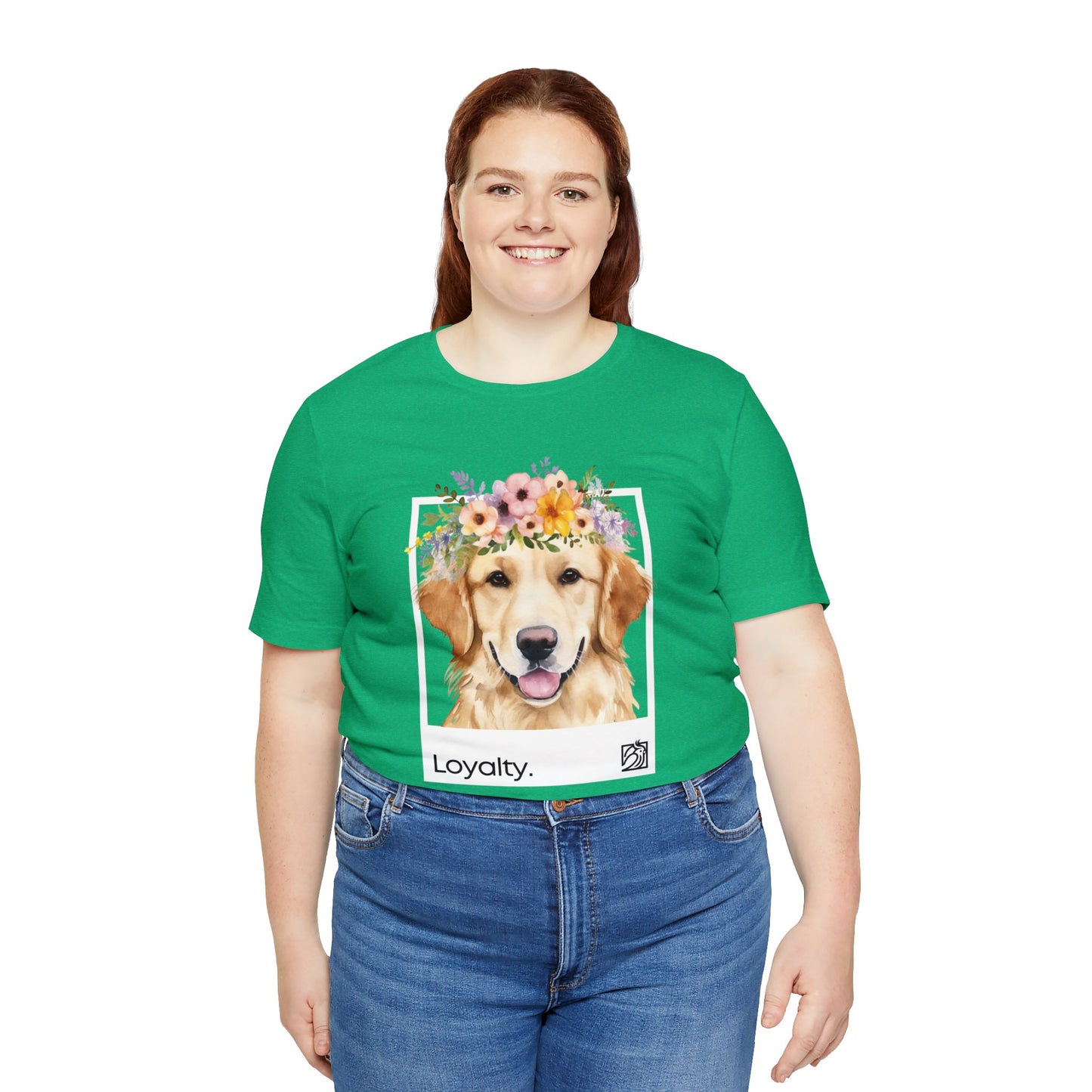 Loyalty Golden Retriever Unisex Tee