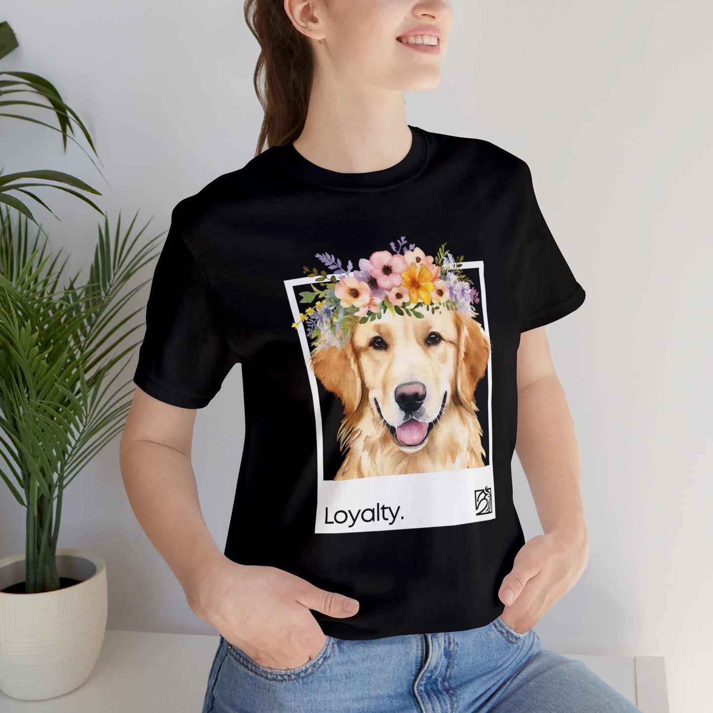 Loyalty Golden Retriever Unisex Tee