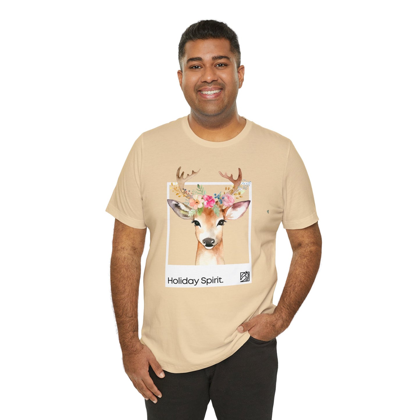 Holiday Reindeer Unisex Tee