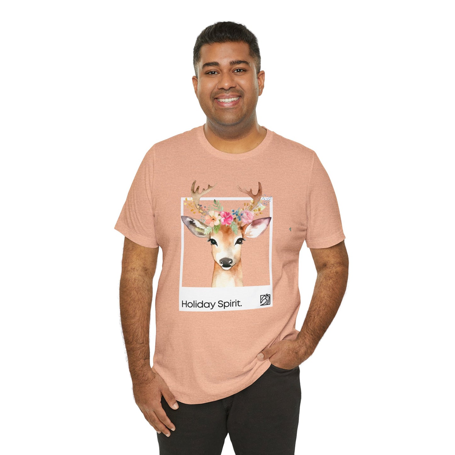 Holiday Reindeer Unisex Tee