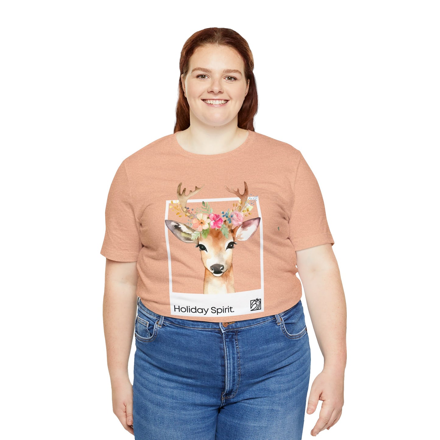 Holiday Reindeer Unisex Tee