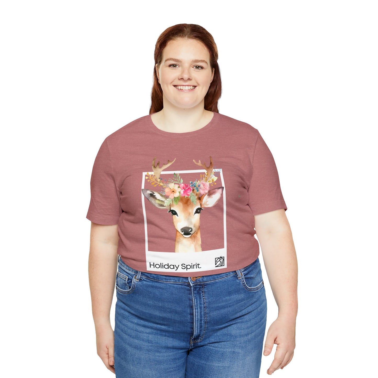 Holiday Reindeer Unisex Tee