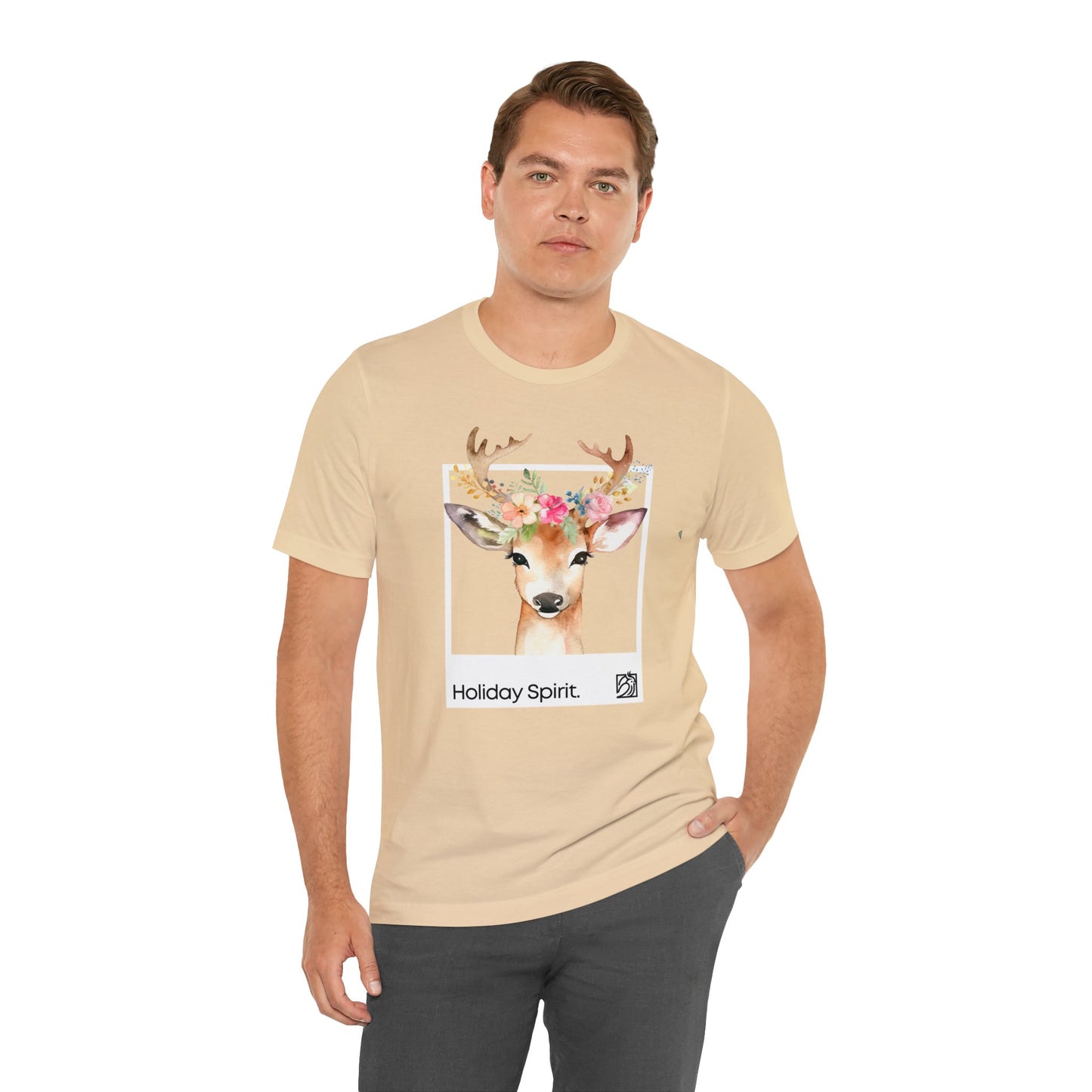 Holiday Reindeer Unisex Tee
