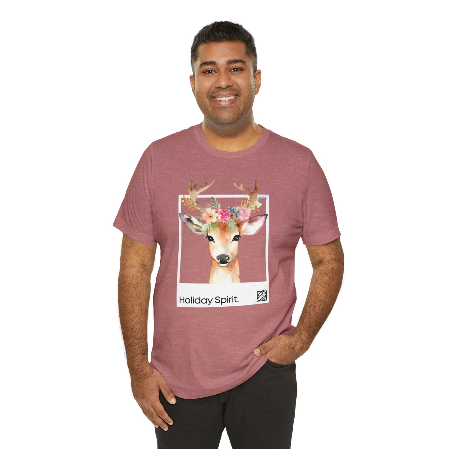 Holiday Reindeer Unisex Tee