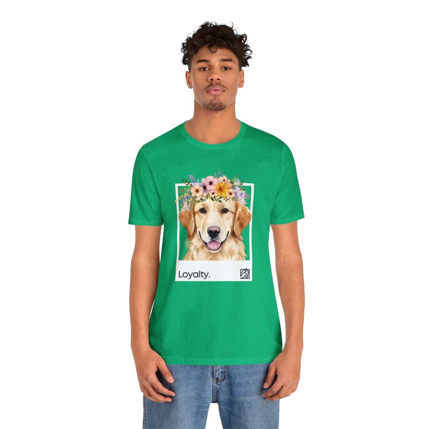 Loyalty Golden Retriever Unisex Tee