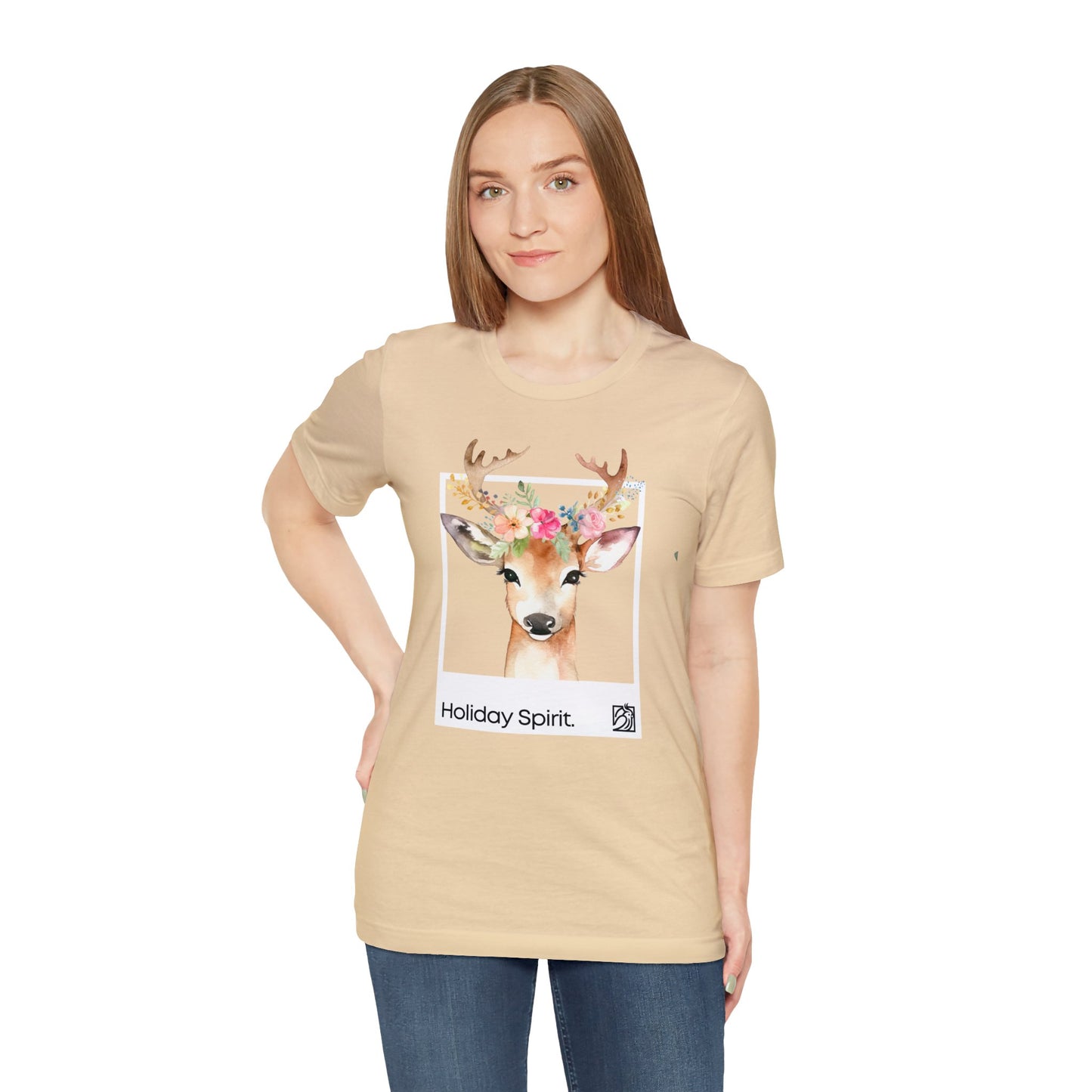Holiday Reindeer Unisex Tee