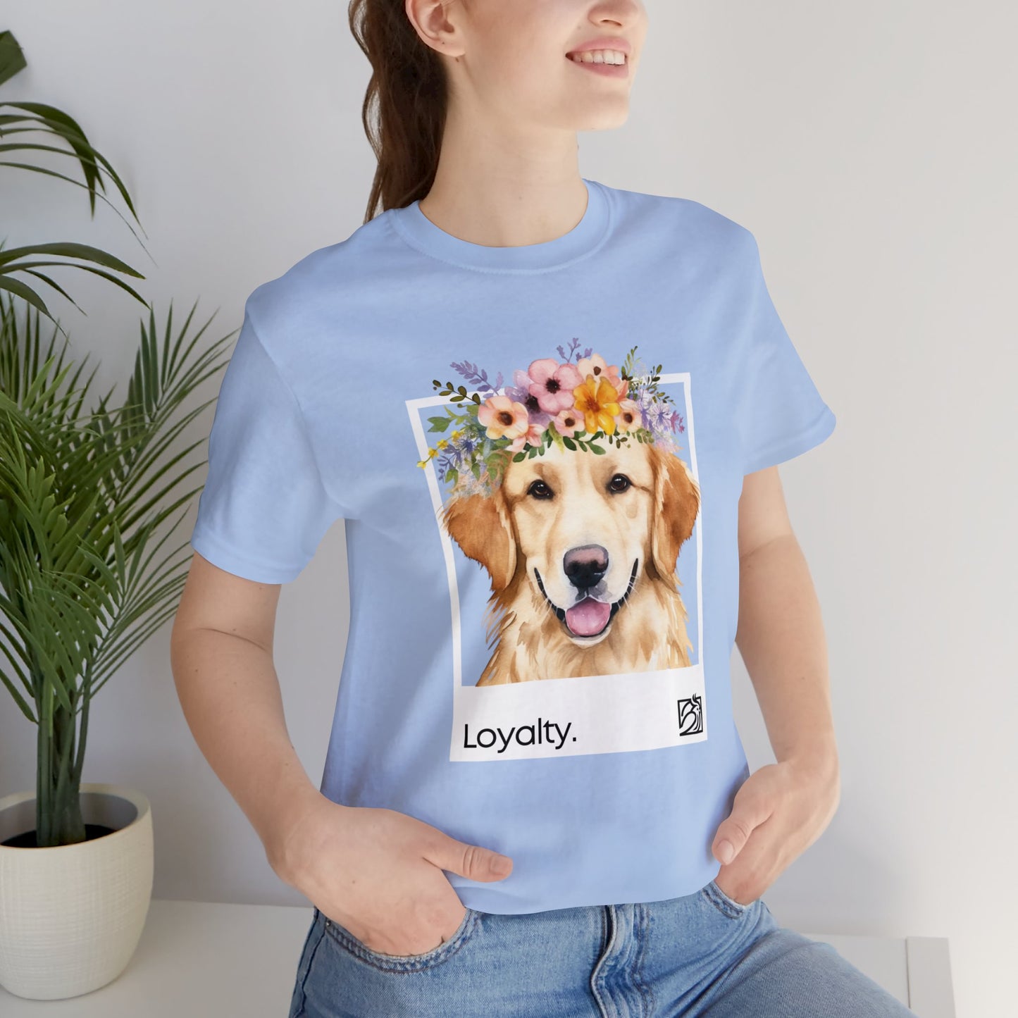 Loyalty Golden Retriever Unisex Tee