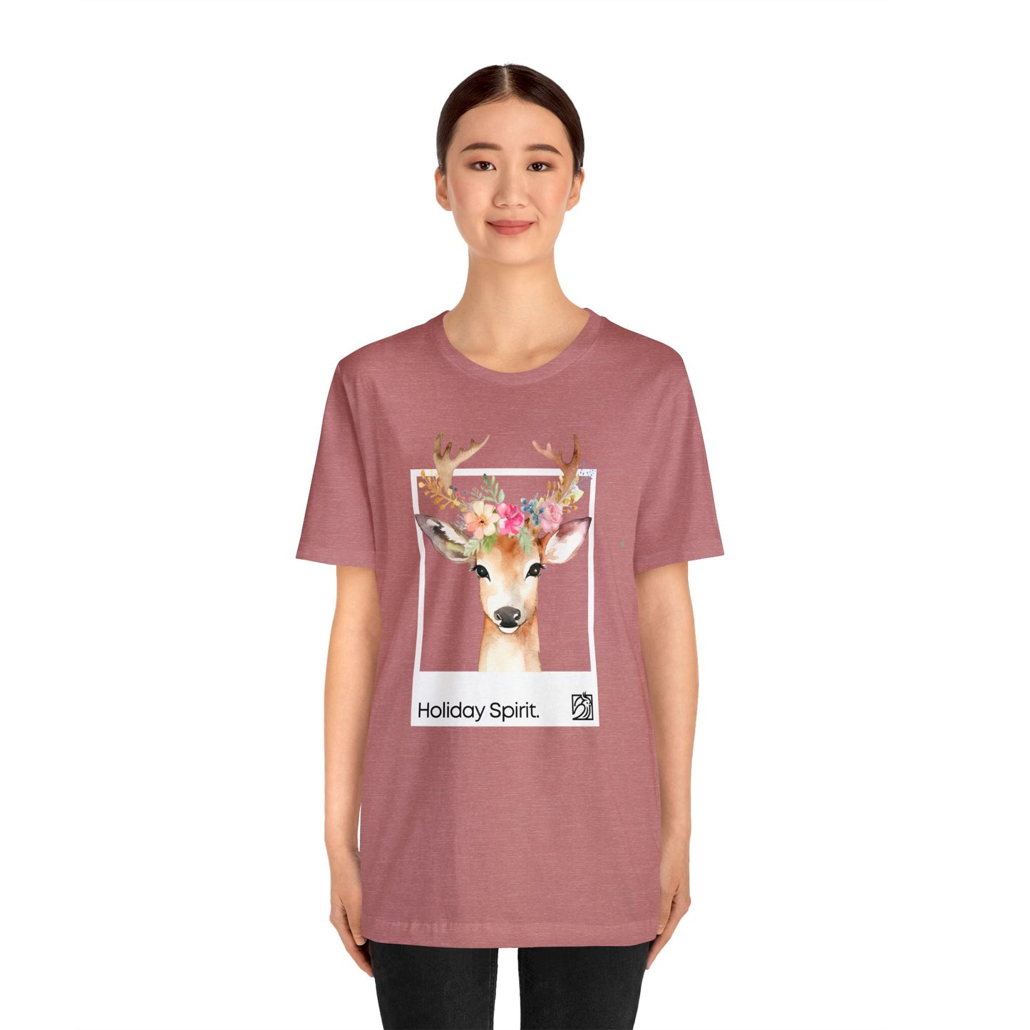 Holiday Reindeer Unisex Tee