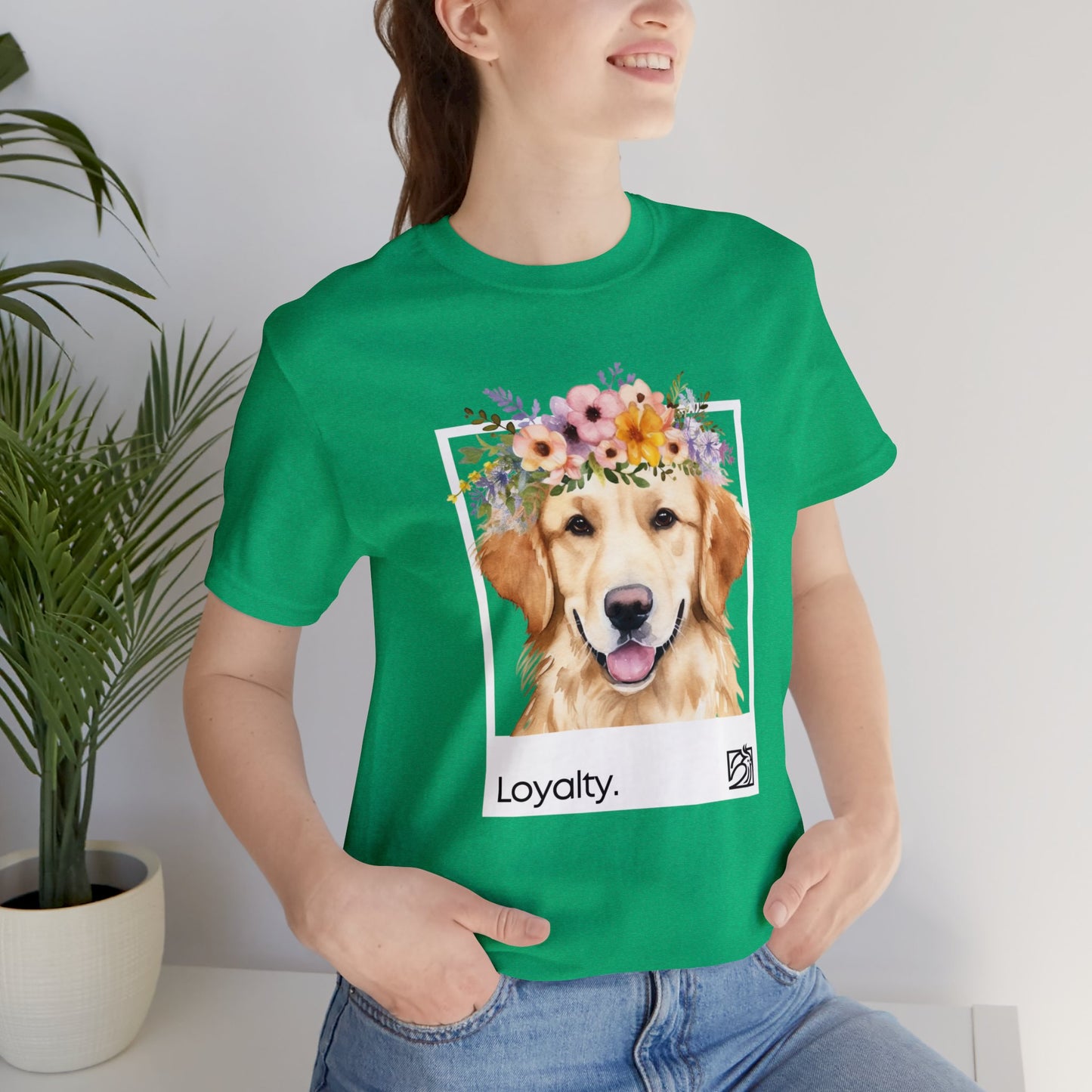 Loyalty Golden Retriever Unisex Tee