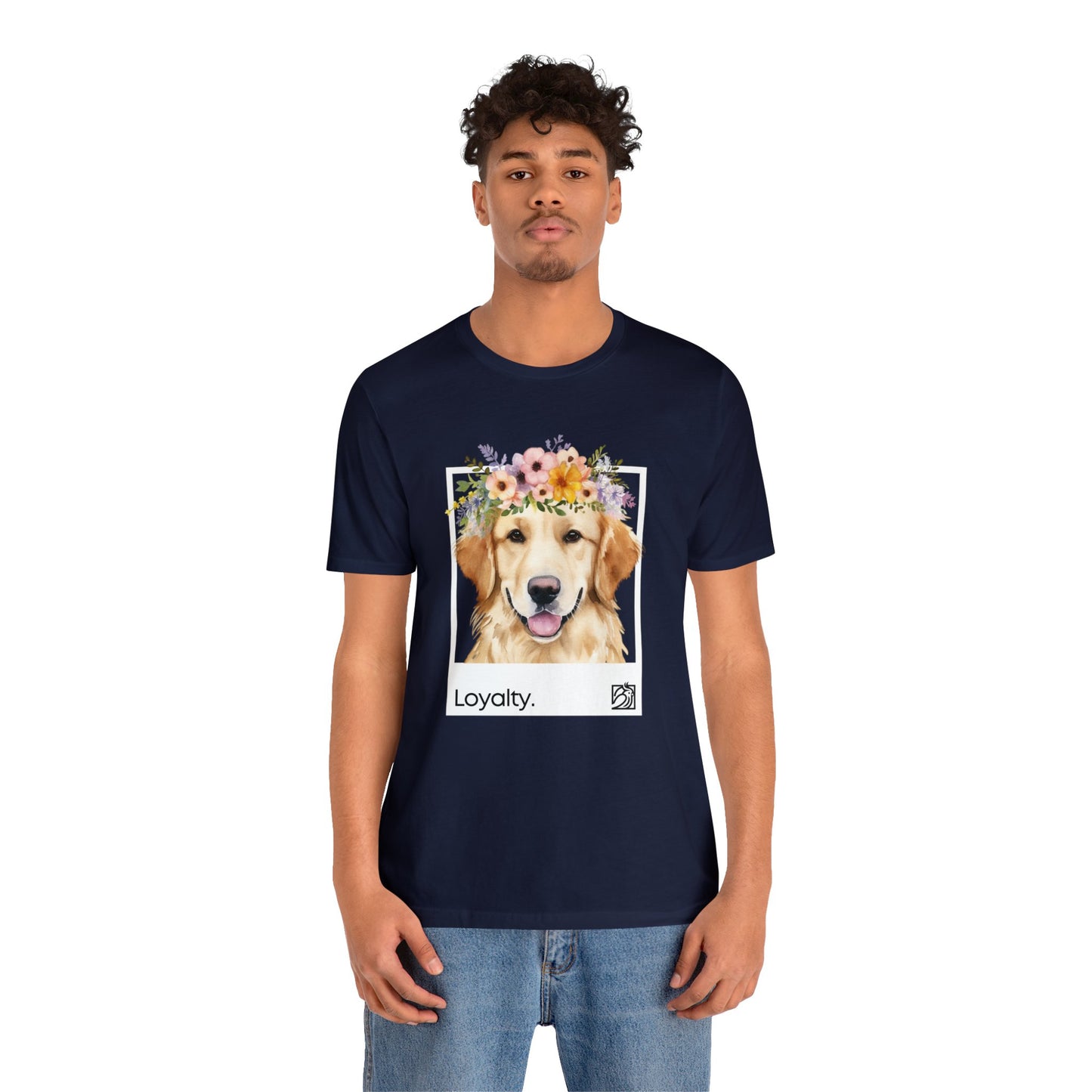 Loyalty Golden Retriever Unisex Tee