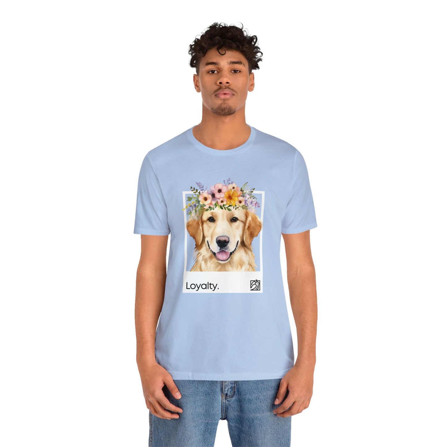 Loyalty Golden Retriever Unisex Tee