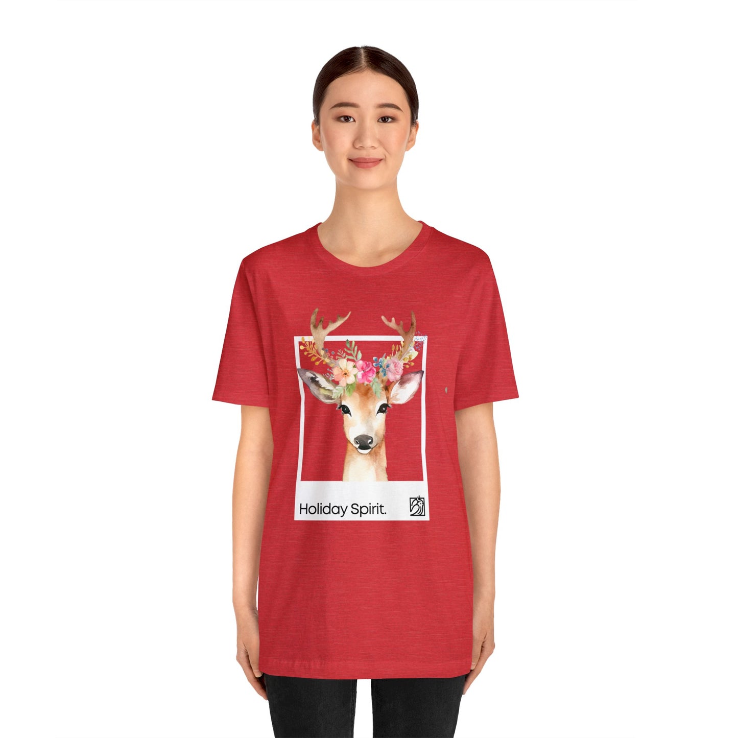 Holiday Reindeer Unisex Tee