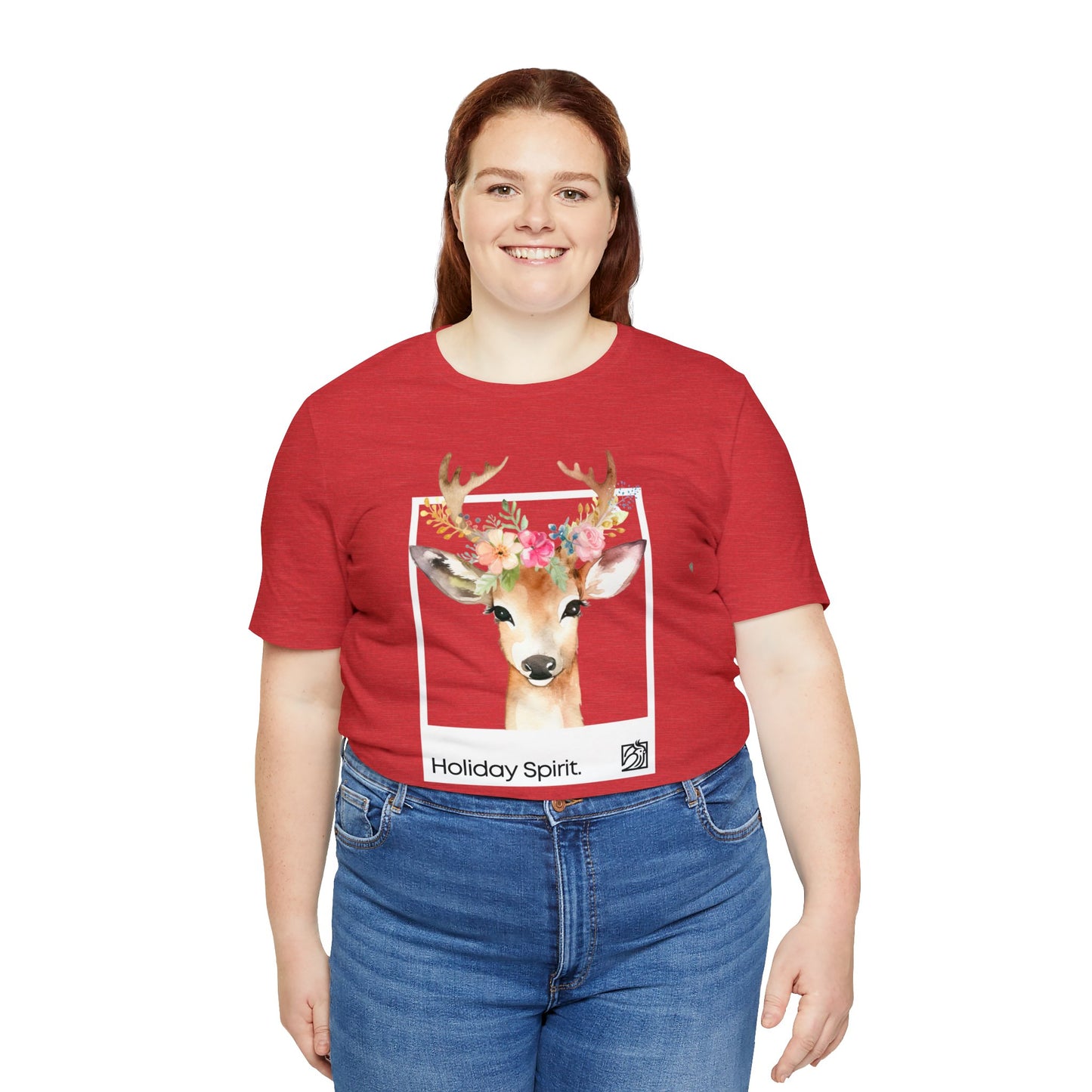 Holiday Reindeer Unisex Tee