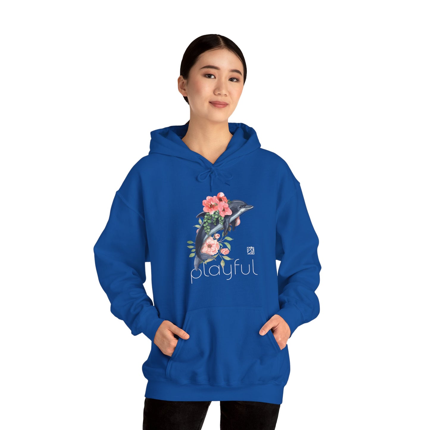 Dolphin Unisex Heavy Blend™ Hooded Sweatshirt