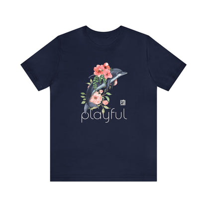 Playful Dolphin Unisex Tee