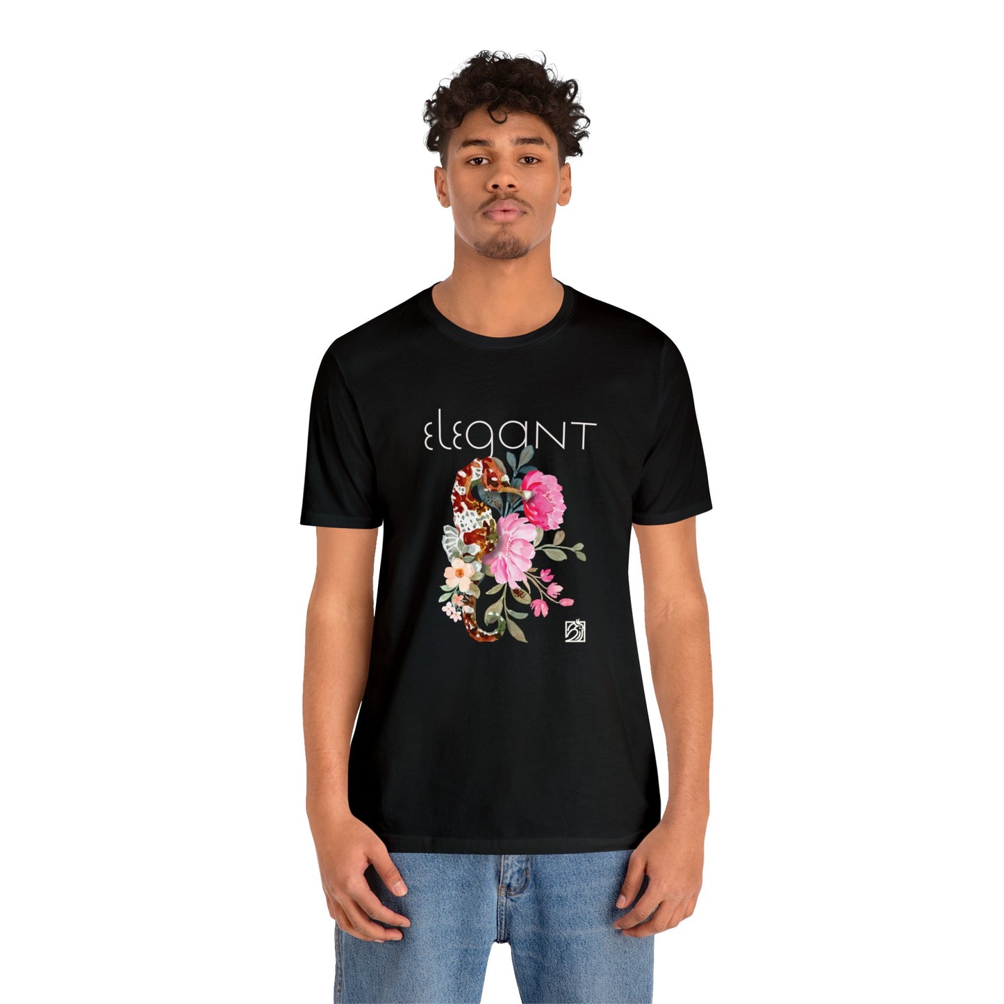 Elegant Seahorse Unisex Tee