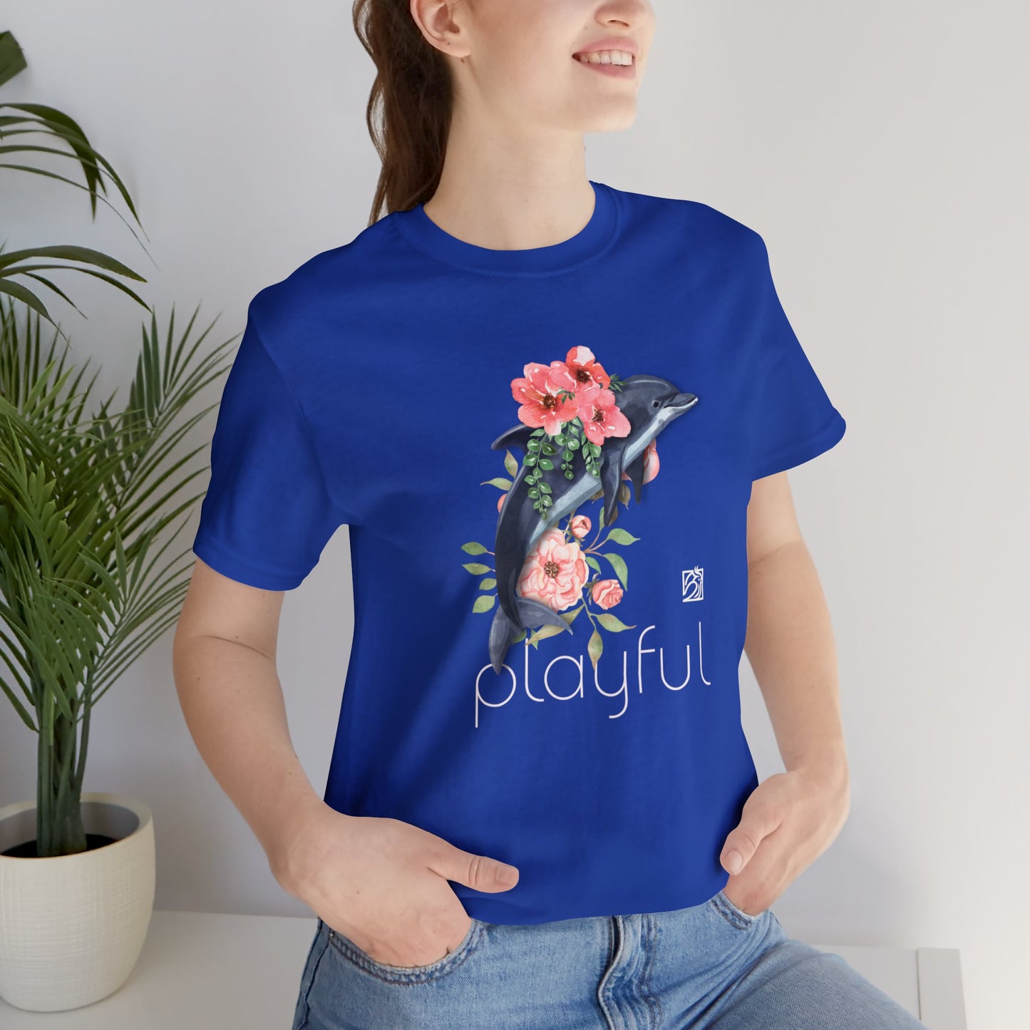 Playful Dolphin Unisex Tee