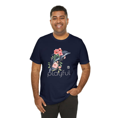 Playful Dolphin Unisex Tee