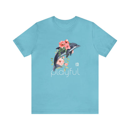 Playful Dolphin Unisex Tee