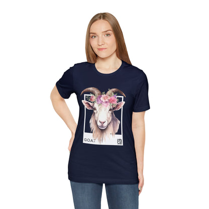 Adventurous Goat Unisex Tee