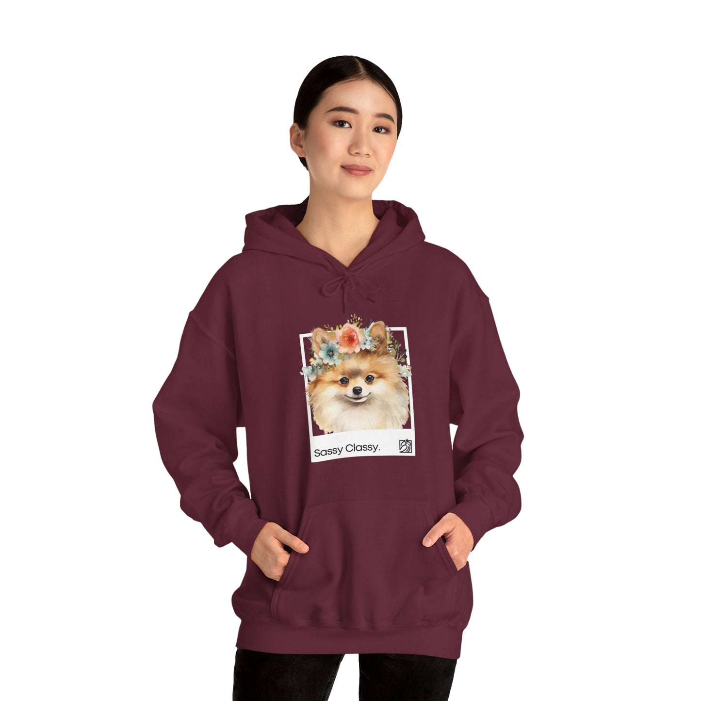 Sassy Classy Pomeranian Hoody