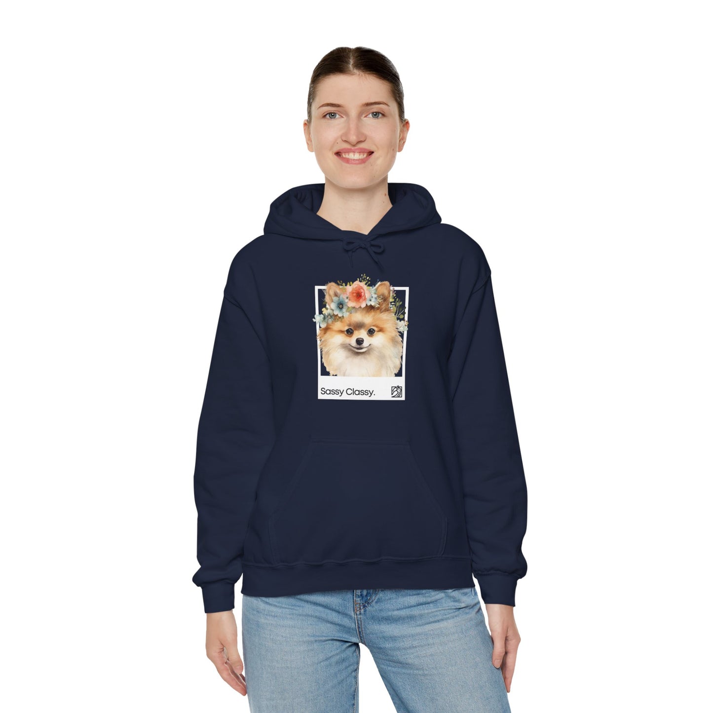 Sassy Classy Pomeranian Hoody