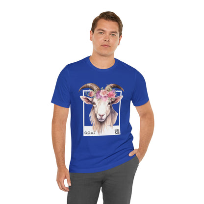 Adventurous Goat Unisex Tee