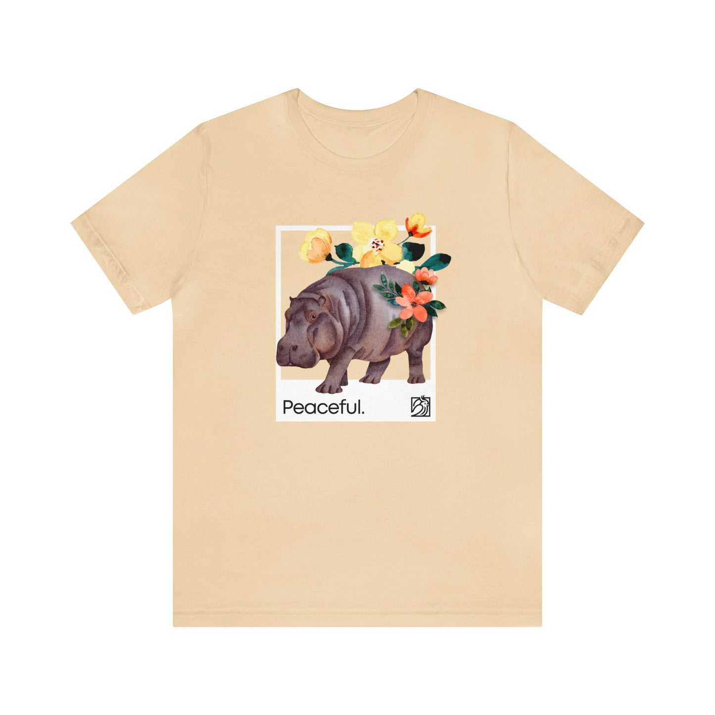 Peaceful Rhino Unisex Tee