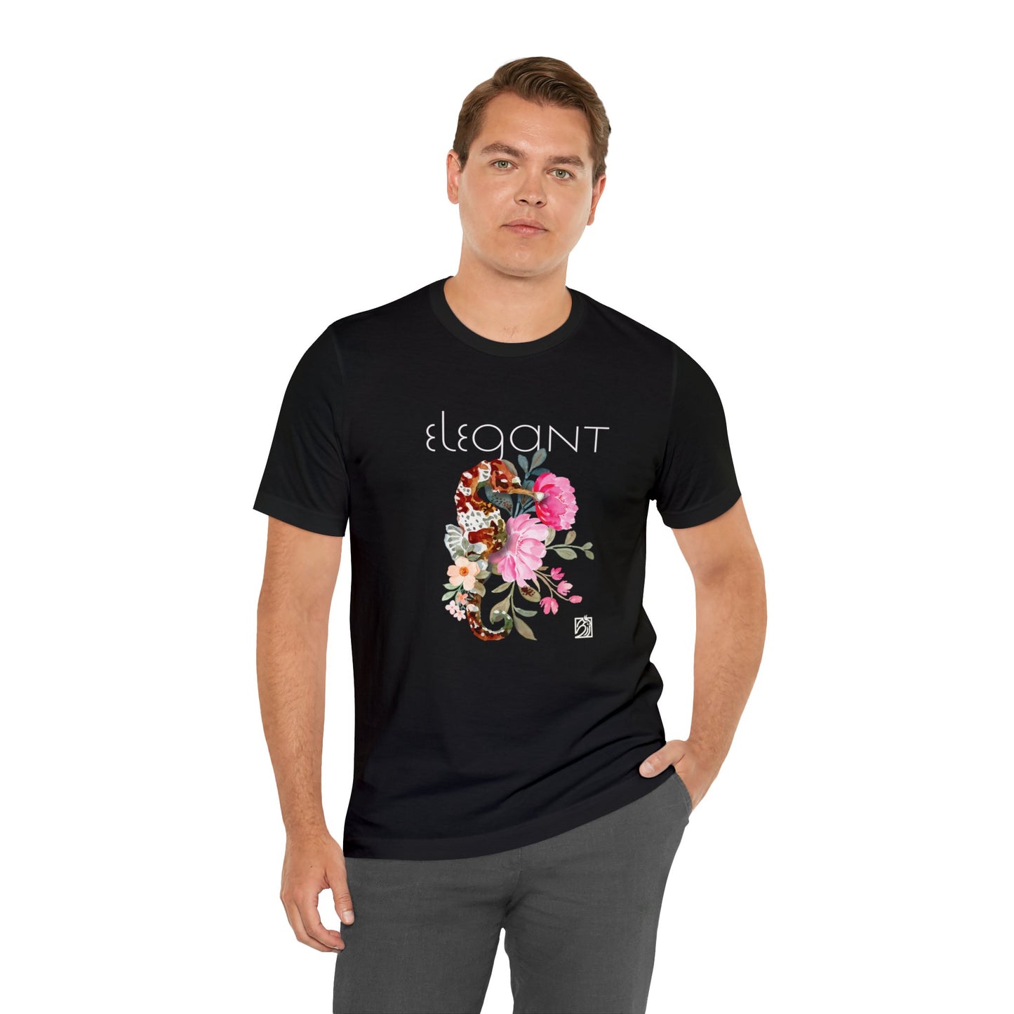 Elegant Seahorse Unisex Tee