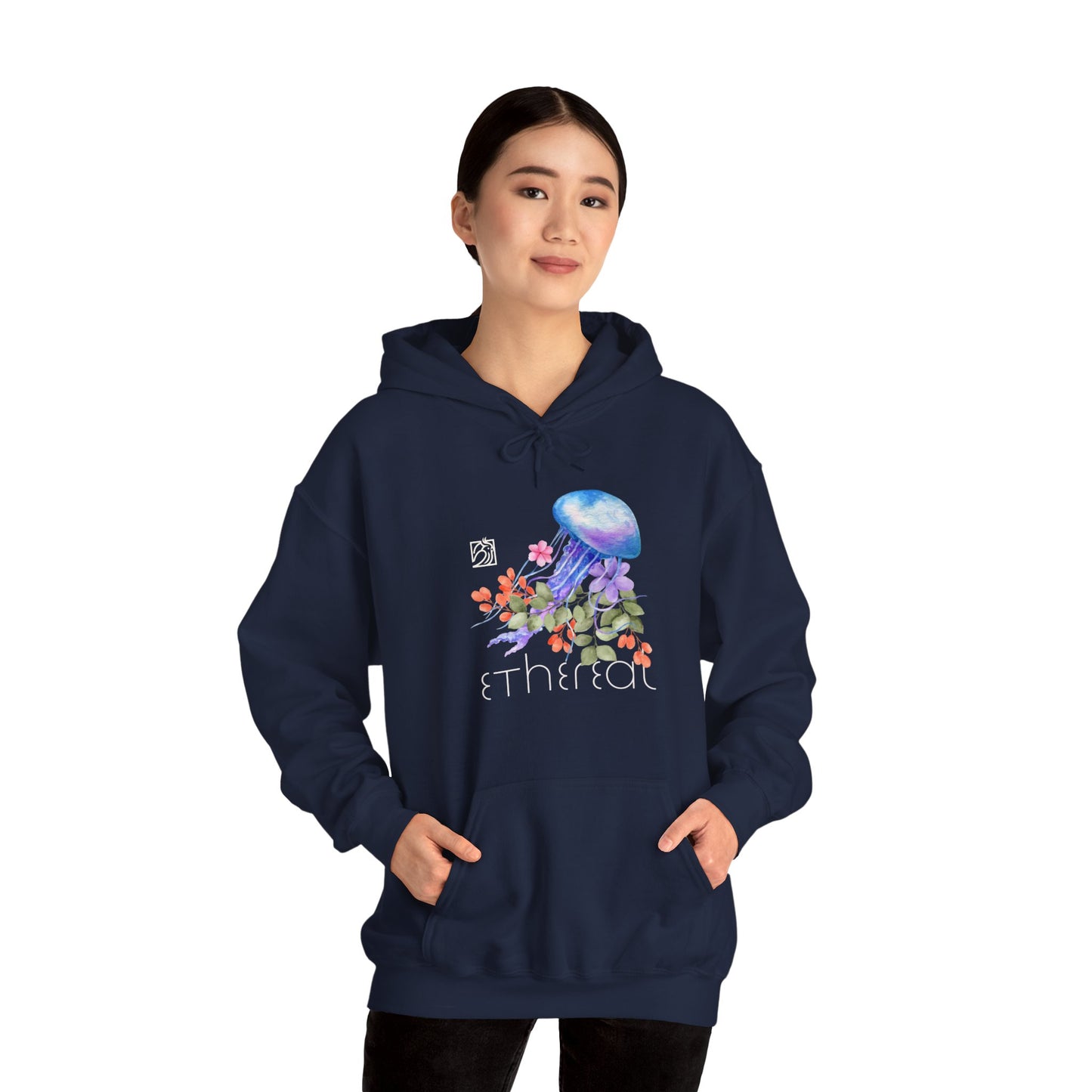 Ethereal Jellyfish Unisex Heavy Blend™ Hooded Sweatshirt