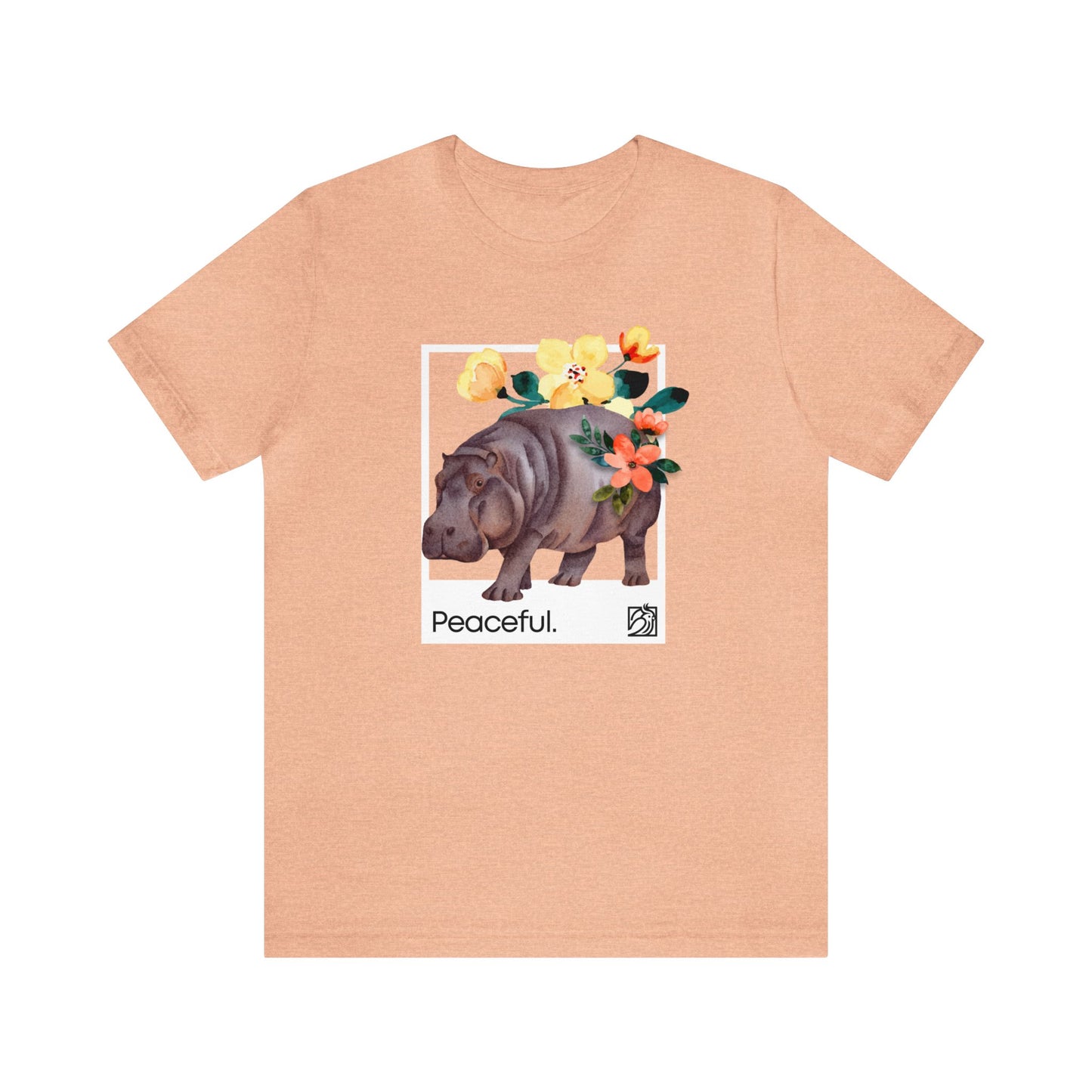 Peaceful Rhino Unisex Tee