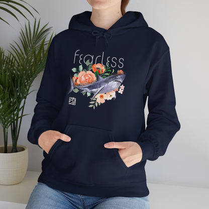 Fearless Shark Unisex Heavy Blend™ Hooded Sweatshirt