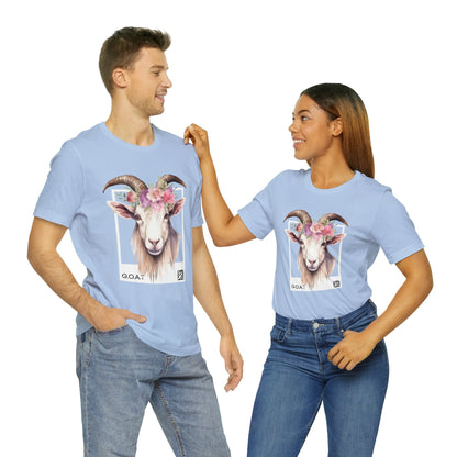 Adventurous Goat Unisex Tee